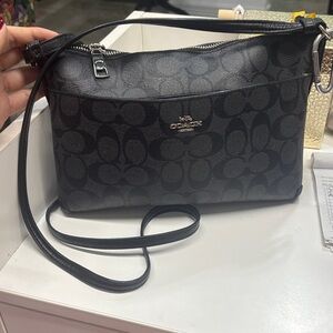 Coach Signature Black Crossbody Bag